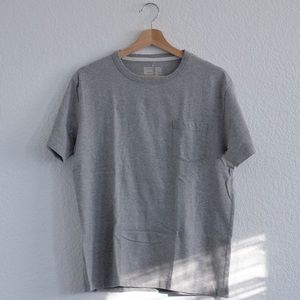Muji Basic Medium-Weight Pocket Tee